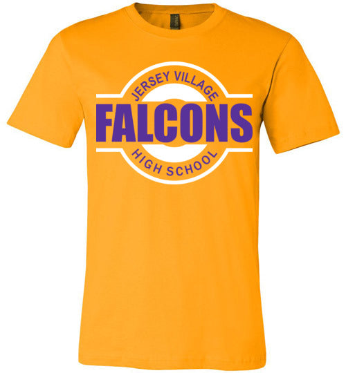 Jersey Village Falcons Premium Gold T-shirt - Design 11 — District 63  Apparel