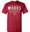 Cypress Woods High School Wildcats Deep Red Unisex T-shirt 03