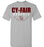 Cy-Fair High School Bobcats Sports Grey Unisex T-shirt 12