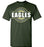 Cypress Falls High School Eagles Forest Green Unisex T-shirt 11