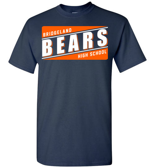 Bridgeland High School Bears Navy Unisex T-shirt 84