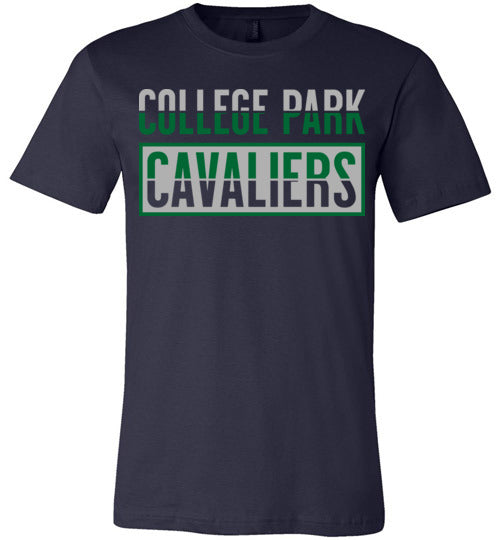 College Park Cavaliers Premium Navy T-shirt - Design 31