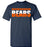 Bridgeland High School Bears Navy Unisex T-shirt 25