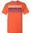 Grand Oaks High School Grizzlies Orange Unisex T-shirt 24