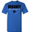 Dekaney High School Wildcats Royal Blue Unisex T-shirt 12