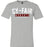 Cy-Fair Bobcats Premium Heather T-shirt - Design 21