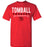 Tomball High School Cougars Red Unisex T-shirt 03