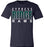 Cypress Ridge Rams Premium Navy T-shirt - Design 24