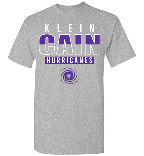 Klein Cain High School Hurricanes Sports Grey Unisex T-shirt 23