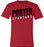 Porter Spartans Premium Red T-shirt - Design 32