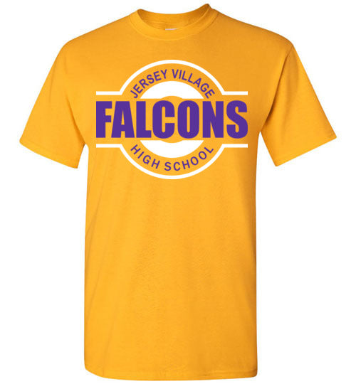 Jersey Village High School Falcons Gold Unisex T-shirt 11