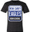 New Caney Eagles Premium Black T-shirt - Design 01