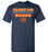 Bridgeland High School Bears Navy Unisex T-shirt 21