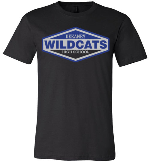 Dekaney Wildcats Premium Black T-shirt - Design 09