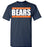 Bridgeland High School Bears Navy Unisex T-shirt 98