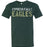 Cypress Falls Eagles Premium Forest Green T-shirt - Design 17