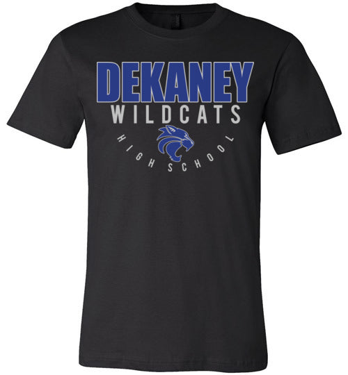 Dekaney Wildcats Premium Black T-shirt - Design 12