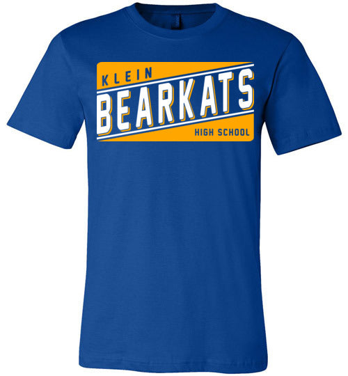 Klein Bearkats Premium Royal Blue T-shirt - Design 84