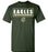 Cypress Falls High School Eagles Forest Green Unisex T-shirt 49