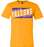 Jersey Village Falcons Premium Gold T-shirt - Design 84