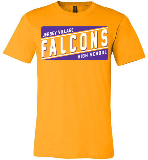 Jersey Village Falcons Premium Gold T-shirt - Design 84