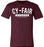 Cy-Fair Bobcats Premium Maroon T-shirt - Design 21