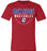 Oak Ridge War Eagles Premium Red T-shirt - Design 12