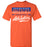 Grand Oaks High School Grizzlies Orange Unisex T-shirt 48