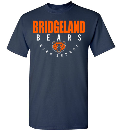 Bridgeland High School Bears Navy Unisex T-shirt 12