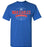 Oak Ridge High School War Eagles Royal Blue Unisex T-shirt 44