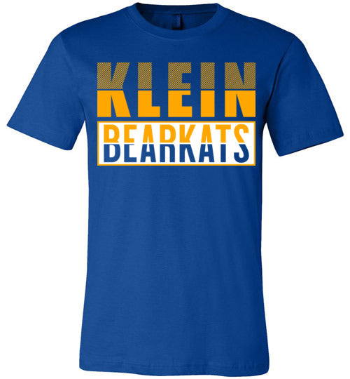 Klein Bearkats Premium Royal Blue T-shirt - Design 31