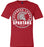Cypress Lakes Spartans Premium Red T-shirt - Design 04