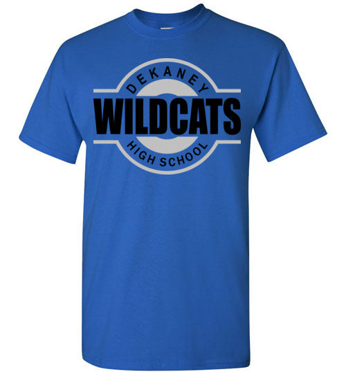 Dekaney High School Wildcats Royal Blue Unisex T-shirt 11