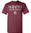 Cy-Fair High School Bobcats Maroon Unisex T-shirt 06