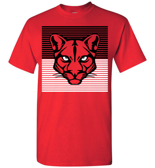 Tomball High School Cougars Red Unisex T-shirt 27