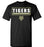 Cypress Park High School Tigers Black Unisex T-shirt 49