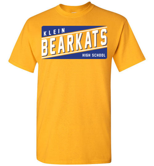 Klein Bearkats - Design 84 - Gold Unisex T-shirt