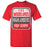 The Woodlands High School Highlanders Red Unisex T-shirt 01