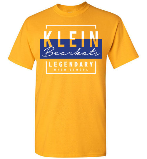 Klein Bearkats - Design 05 - Gold Unisex T-shirt