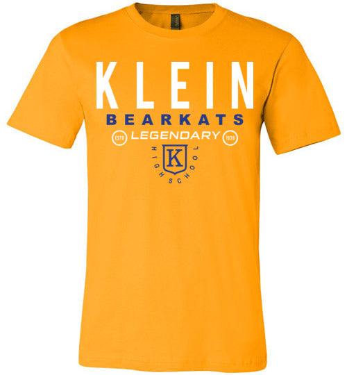 Klein Bearkats Premium Gold T-shirt - Design 03