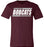 Cy-Fair Bobcats Premium Maroon T-shirt - Design 72