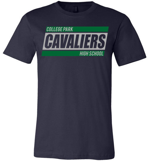 College Park Cavaliers Premium Navy T-shirt - Design 72