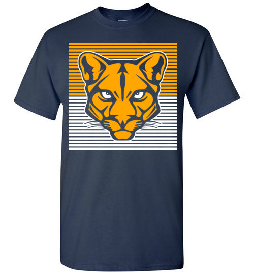 Nimitz High School Cougars Navy Unisex T-shirt 27