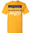 Cypress Ranch High School Mustangs Gold Unisex T-shirt 48