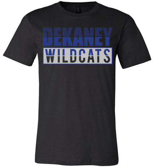 Dekaney Wildcats Premium Black T-shirt - Design 31