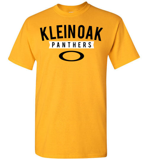 Klein Oak High School Panthers Gold Unisex T-shirt 21