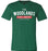 The Woodlands Highlanders Premium Evergreen T-shirt - Design 21