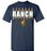 Cypress Ranch High School Mustangs Navy Unisex T-shirt 07