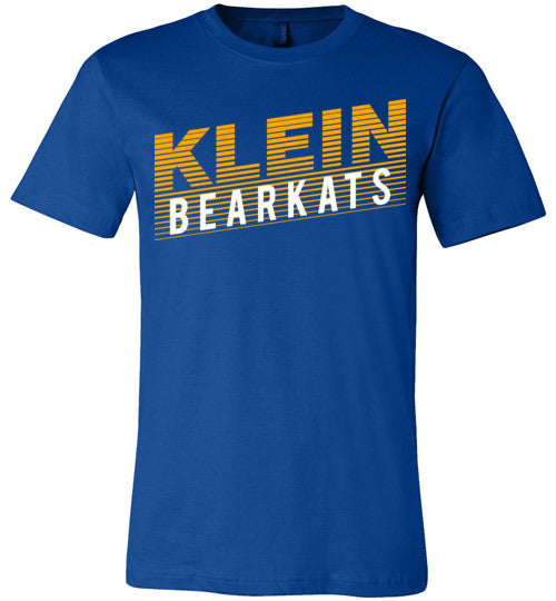 Klein Bearkats Premium Royal Blue T-shirt - Design 32