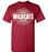 Cypress Woods High School Wildcats Deep Red Unisex T-shirt 11